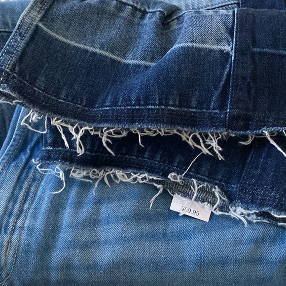 Low Rise Patchwork Baggy Jeans - Picture 9 of 9